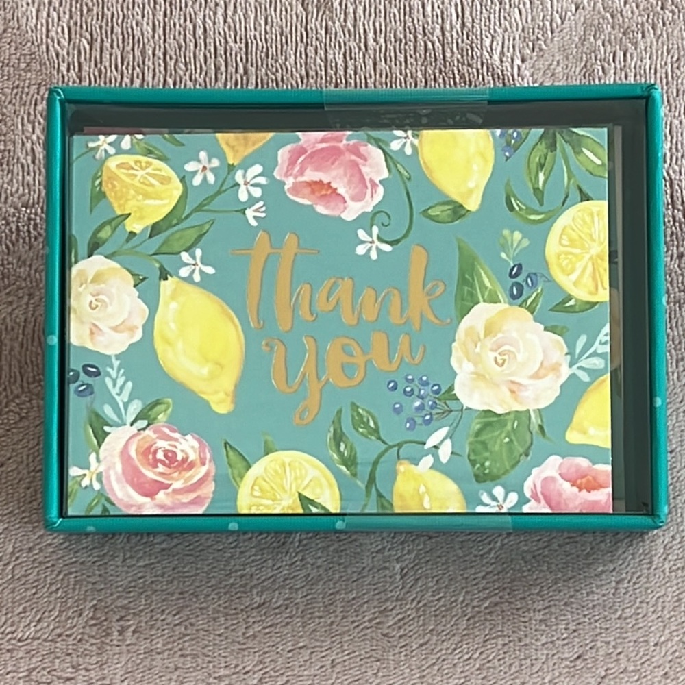 48pc set Thank You Cards & Poly mailers bundle Lemons - Picture 9 of 9